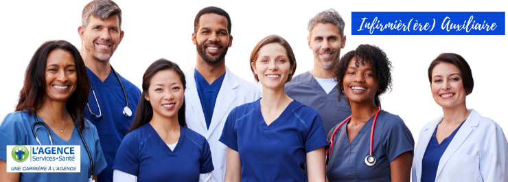Infirmière auxiliaire - L'Agence Services Santé Infirmière auxiliaire - L'Agence Services Santé